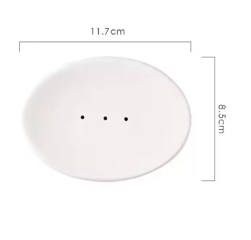 Porte-savon céramique flocon de neige