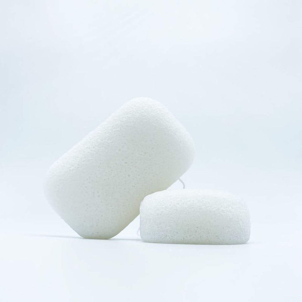Éponge Konjac Naturelle Végétale XL - Pour Exfoliation Douce Sous La Douche - Neuf