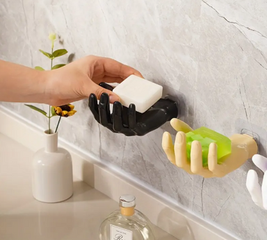 Porte-Savon Main Murale Résine