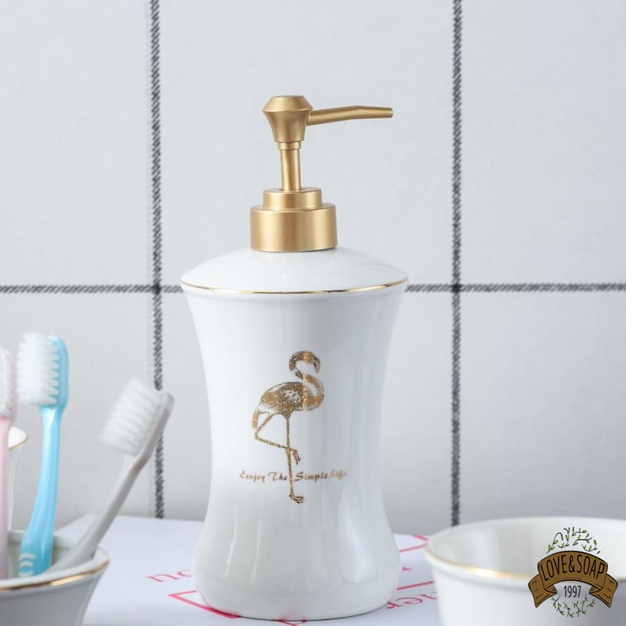 Distributeur de savon moussant en verre épais, distributeur de savon moussant po