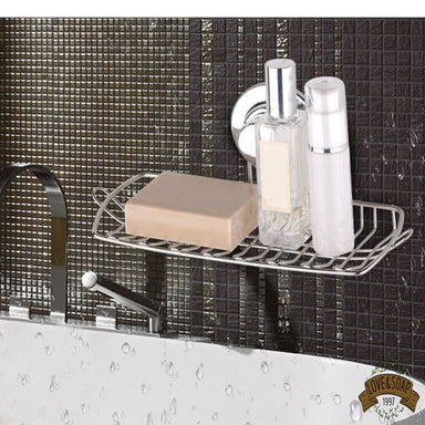Support de douche et de shampoing en acier inoxydable SUS304 avec serrure  simple - Support mural pour distributeur de savon de salle de bain